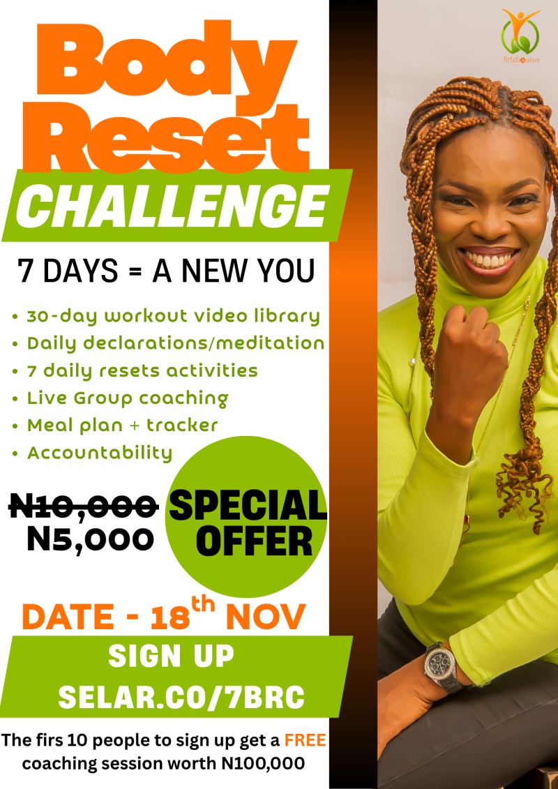 7 Days Body Reset Challenge